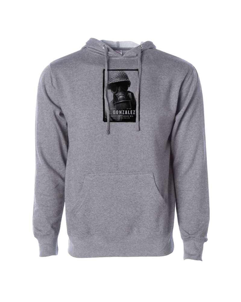Danny Gonzalez "Gas Mask" Hoodie in Oxford Grey