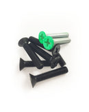 Colored Phillips 1" Skateboard Hardware